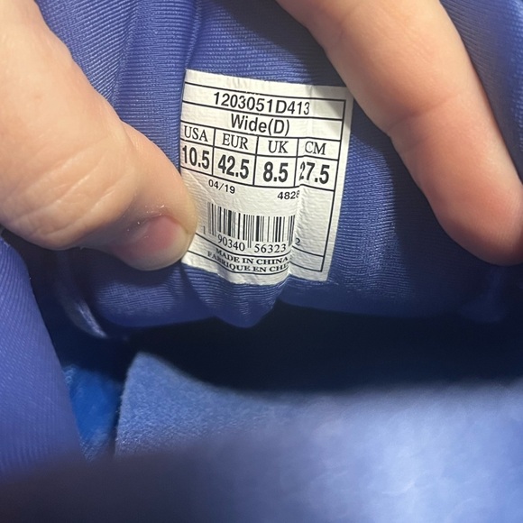 Brooks Womens Ghost 12 Running Shoe - Peacoat/Blue/Aqua 10.5 Wide - Picture 8 of 9